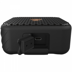 Φορητό ηχείο Klipsch Austin Black, 10W RMS, 12 ώρες, Bluetooth 5.3, USB-C, εφαρμογή για κινητά, μικρόφωνο, IP67, Μαύρο