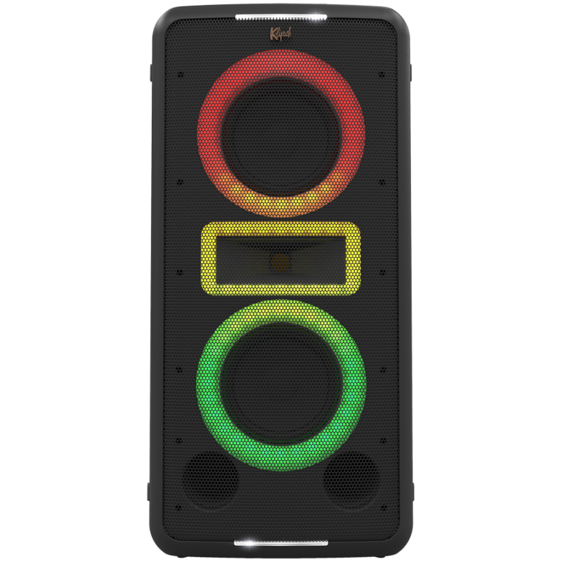 Φορητό ηχοσύστημα Klipsch New York Black, 12 ώρες, Bluetooth 5.2, 5000 mAh, AUX, USB, Party Link, μικρόφωνο, Μαύρο