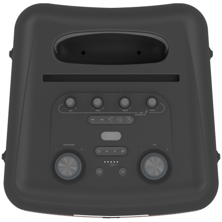 Φορητό ηχοσύστημα Klipsch New York Black, 12 ώρες, Bluetooth 5.2, 5000 mAh, AUX, USB, Party Link, μικρόφωνο, Μαύρο