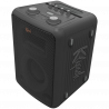 Φορητό ηχοσύστημα Klipsch Vegas Black, 4400 mAh, 12 ώρες, Bluetooth 5.2, AUX, USB, Μικρόφωνο, Ultra Bass, Party Link, Φωτεινά εφέ RGB, Εφαρμογή για κινητά, Μαύρο