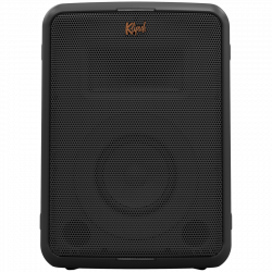 Φορητό ηχοσύστημα Klipsch Vegas Black, 4400 mAh, 12 ώρες, Bluetooth 5.2, AUX, USB, Μικρόφωνο, Ultra Bass, Party Link, Φωτεινά εφέ RGB, Εφαρμογή για κινητά, Μαύρο