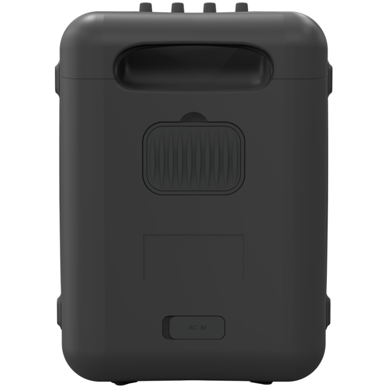 Φορητό ηχοσύστημα Klipsch Vegas Black, 4400 mAh, 12 ώρες, Bluetooth 5.2, AUX, USB, Μικρόφωνο, Ultra Bass, Party Link, Φωτεινά εφέ RGB, Εφαρμογή για κινητά, Μαύρο