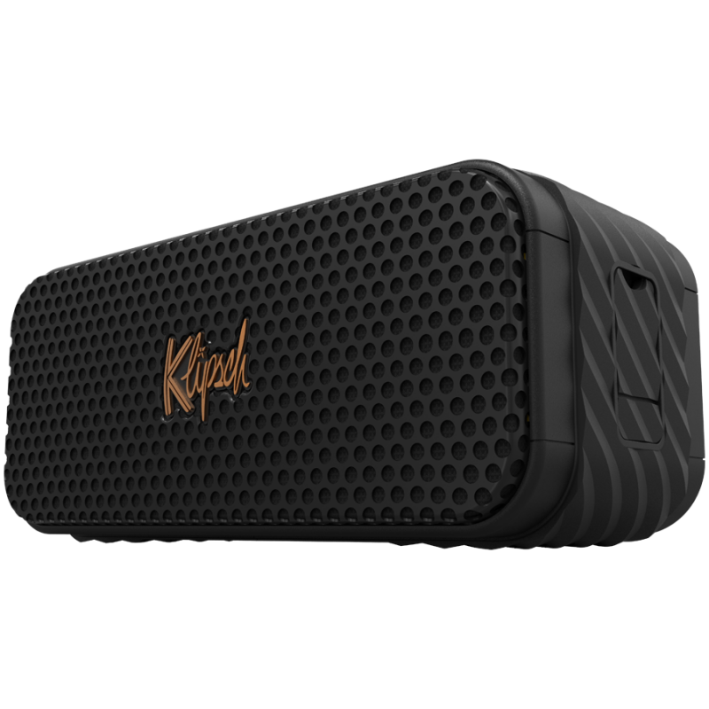 Φορητό ηχείο Klipsch Nashville Black, 20W RMS, Bluetooth 5.3, 24 ώρες, εφαρμογή για κινητά, μικρόφωνο, IP67, Μαύρο