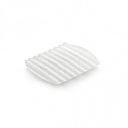 Ατμομάγειρας μικροκυμάτων με σχάρα Lekue 1009026, 1,4 λίτρα, 3-4 μερίδες, σιλικόνη Platinum, Κόκκινο