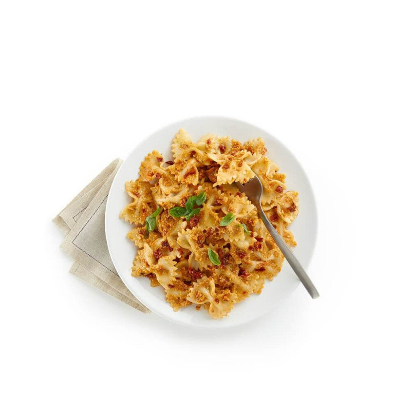 Σκεύος για μαγείρεμα ζυμαρικών στο φούρνο μικροκυμάτων Lekue 1009032, 1,5 λίτρα, 28x11x11,2 εκ., πλατινένιο σιλικόνη, από -20 έως +100C, λευκό/καφέ