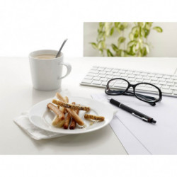 Φόρμα για ψήσιμο σολέτι και γκριζίνι Lekue 1009038, 240 ml, έως 30 σολέτι, Ø25x1,9 cm, -60 έως +220C, καφέ