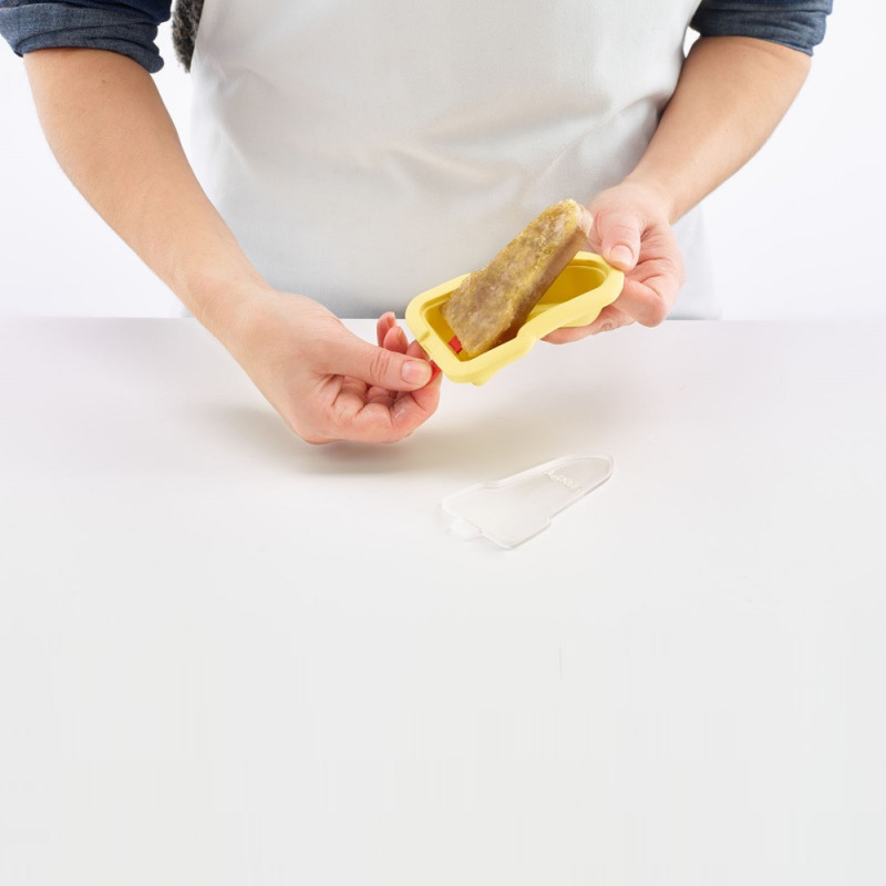 Σετ από 4 διαφορετικά καλούπια για παγωτό σε ξυλάκι Lekue 1009045, 220 ml, -20°C / +100°C, καπάκια, πολύχρωμα