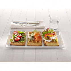 Σετ 2 φορμών για ψήσιμο γκοφρετών Lekue 1009047, 500 ml, -60C / +220C, πλατινένιο σιλικόνη, κόκκινο