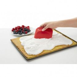 Βάση για ψήσιμο ρολού Lekue 1009100, 40x30 cm, πλατινένιο σιλικόνη, από -60°C έως +220°C, καφέ