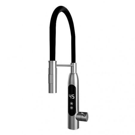 Ηλεκτρική μπαταρία Elite EHD-1513FP, 3300W, Ρυθμιζόμενη ισχύς, Περιστροφή 360°, Αυτοθέρμανση, Οθόνη LED, IPX4, Ασημί