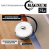 Прахосмукачка робот с автоматична станция за вода и самопочистване Magnum PRO