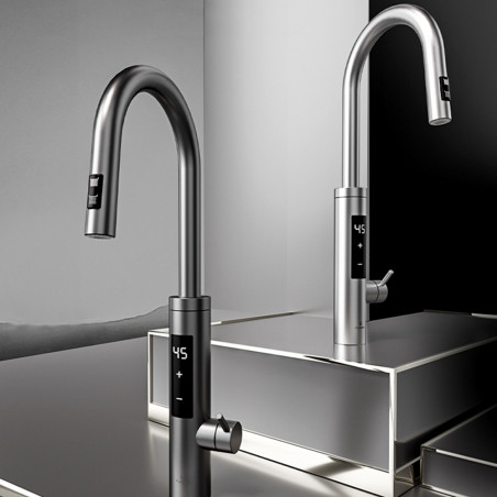 Ηλεκτρική μπαταρία Elite EHD-1514PP, 3300W, Ρυθμιζόμενη ισχύς, Περιστροφή 360°, Αυτοθέρμανση, Οθόνη αφής, IPX4, Ασημί