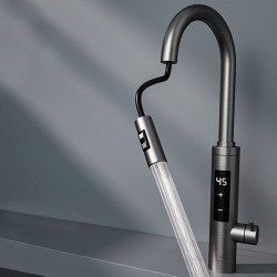 Ηλεκτρική μπαταρία Elite EHD-1514PP, 3300W, Ρυθμιζόμενη ισχύς, Περιστροφή 360°, Αυτοθέρμανση, Οθόνη αφής, IPX4, Ασημί