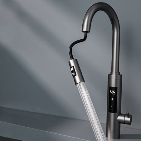 Ηλεκτρική μπαταρία Elite EHD-1514PP, 3300W, Ρυθμιζόμενη ισχύς, Περιστροφή 360°, Αυτοθέρμανση, Οθόνη αφής, IPX4, Ασημί