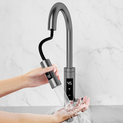 Ηλεκτρική μπαταρία Elite EHD-1514PP, 3300W, Ρυθμιζόμενη ισχύς, Περιστροφή 360°, Αυτοθέρμανση, Οθόνη αφής, IPX4, Ασημί