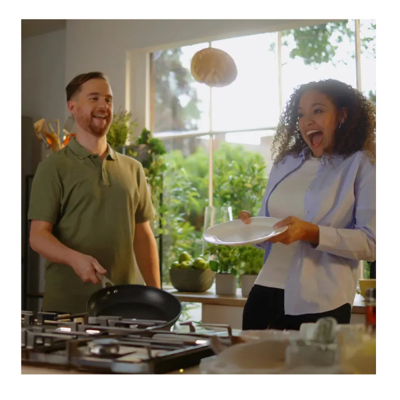 Σετ κατσαρόλες και τηγάνια Ninja Zerostick Premium C35005DE, 9 τεμάχια, Αντικολλητική τεχνολογία, Έως 260C, Επαγωγική εστία, Μαύρο