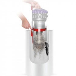 Σκούπα χωρίς σακούλα Dyson Big Ball Parquet 2 228566-01, 600W, 165AW, 1,5 l, τεχνολογία Radial Root Cyclone 2 σταδίων, αυτόματη όρθωση σε περίπτωση ανατροπής, Νικέλιο/μοβ