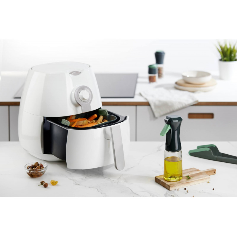 Σπρέι για λάδι και ελαιόλαδο Lekue 1009490, 150 ml, Ø6x20 cm, Από +4 έως +80C, , Χωρίς BPA, Γκρι