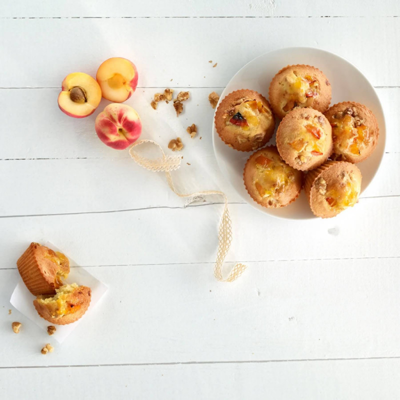 Σετ 6 τεμαχίων φόρμες για μάφιν Lekue 1010163, Ø7 cm, Από -60 έως +220C, Πλατινένιο σιλικόνη, Κόκκινο