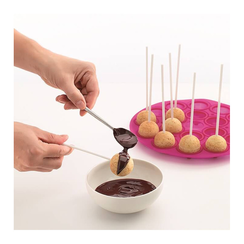 Φόρμα ψησίματος Lekue 1010174, Ø25x4,3 cm, Από -60 έως +220C, Πλατινένιο σιλικόνη, Ροζ