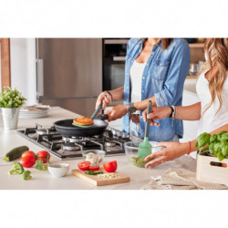 Σπάτουλα Lekue 1010182, 30,6 cm, Αντιχαρακτική, 4/220°C, Ευέλικτη άκρη, Πράσινη