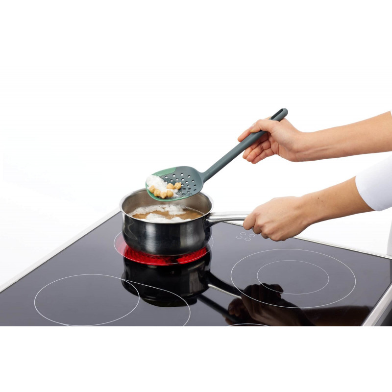 Κουτάλι Lekue 1010183, 29x6,4x9,5 cm, Από +4 έως +220C, Ανθεκτικό στις γρατσουνιές, Πολυεστερική ρητίνη, Πράσινο