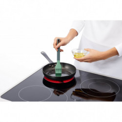 Πινέλο για αλείμματα Lekue 1010185, 21x1,8x4 cm, Από +4 έως +220C, Ανθεκτικό στις γρατσουνιές, Πολυεστερική ρητίνη, Πράσινο