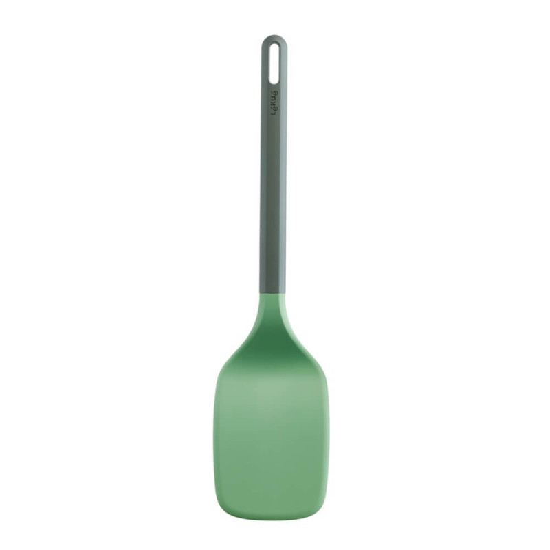 Σπάτουλα για αναποδογύρισμα Lekue 1010189, 32,8 cm, Αντιχαρακτική, Πράσινη