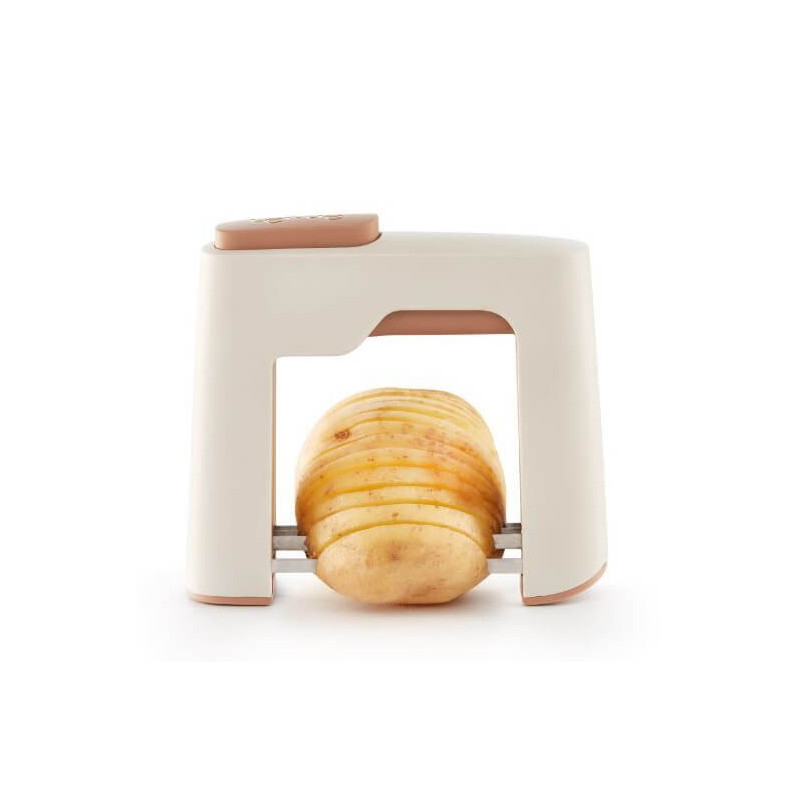 Κόφτης λαχανικών Lekue 1010191, Λεπίδες από ανοξείδωτο ατσάλι, Μπεζ