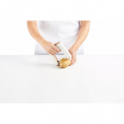 Κόφτης λαχανικών Lekue 1010191, Λεπίδες από ανοξείδωτο ατσάλι, Μπεζ