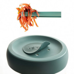 Σετ για μαρινάρισμα λαχανικών Lekue 1010192, 2x700 ml, Δίσκος πίεσης, -20/+100°C, 3 τεμάχια, Πράσινο