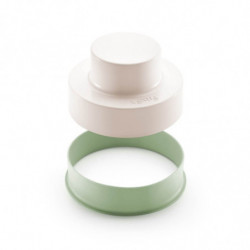 Συσκευή για την παρασκευή λαχανικών μπιφτεκιών Lekue 1010193, -20/+80°C, ABS, Πράσινο