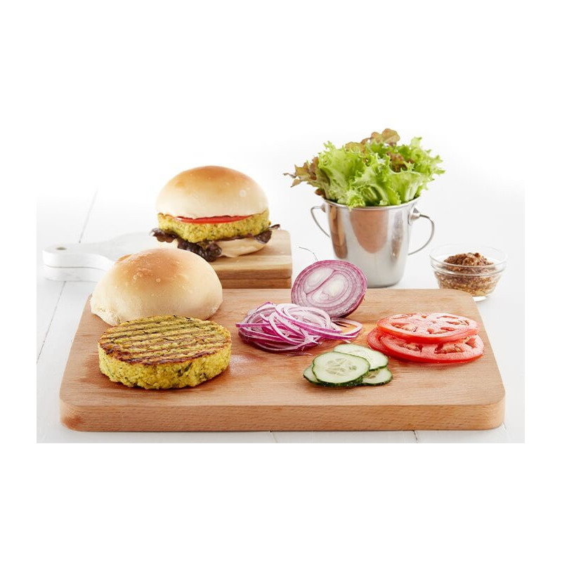 Συσκευή για την παρασκευή λαχανικών μπιφτεκιών Lekue 1010193, -20/+80°C, ABS, Πράσινο