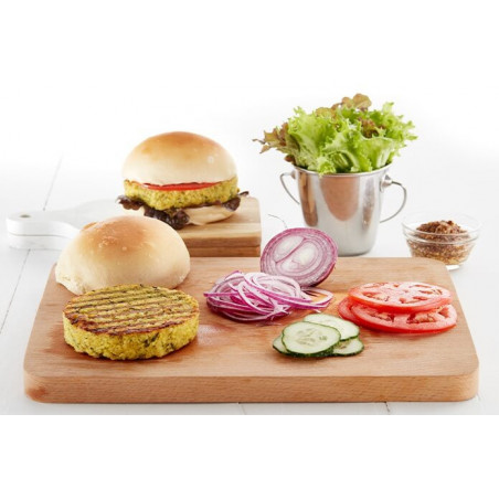 Συσκευή για την παρασκευή λαχανικών μπιφτεκιών Lekue 1010193, -20/+80°C, ABS, Πράσινο