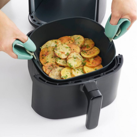 Σετ λαβών για ζεστά σκεύη Lekue 1010204, 2 τεμάχια, σιλικόνης, αντιολισθητικές, -60/+220°C, πράσινες