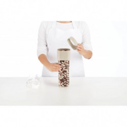 Βάζο αποθήκευσης με πρόσθετο εξάρτημα Lekue Green 1010219, 1,35-1,6 l, πολυπροπυλένιο, -15/+80°C, πράσινο