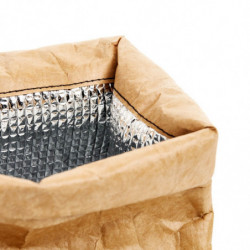 Τσάντα μεταφοράς πολλαπλών χρήσεων Lekue On The Go 1010234, 4 λίτρα, Tyvek, Καφέ/Μαύρο