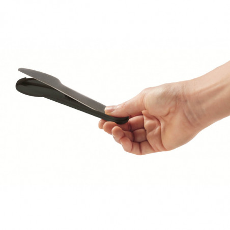 Σετ μαχαιροπίρουνα Lekue On The Go 1010238, 4 τεμάχια, Θήκη αποθήκευσης, -20°C / +100°C, Ανοξείδωτο ατσάλι, Μαύρο