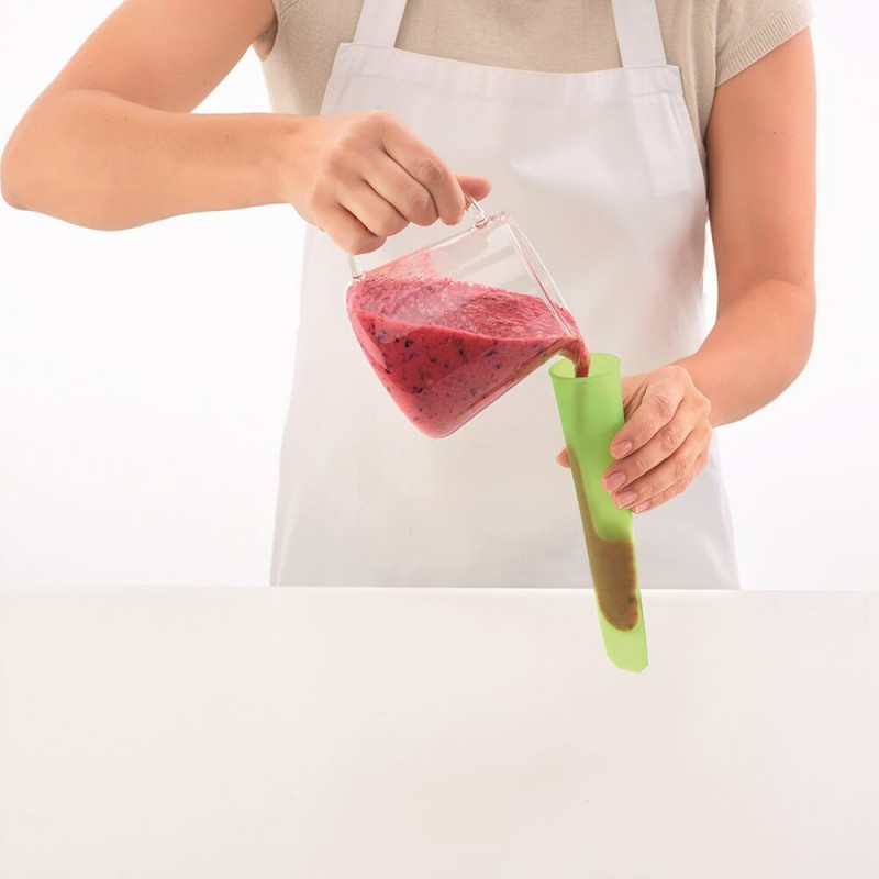 Σετ 3 φορμών για παγωτά Lekue 1010240, 360 ml, -60°C / +220°C, πλατινένιο σιλικόνη, Πολύχρωμο