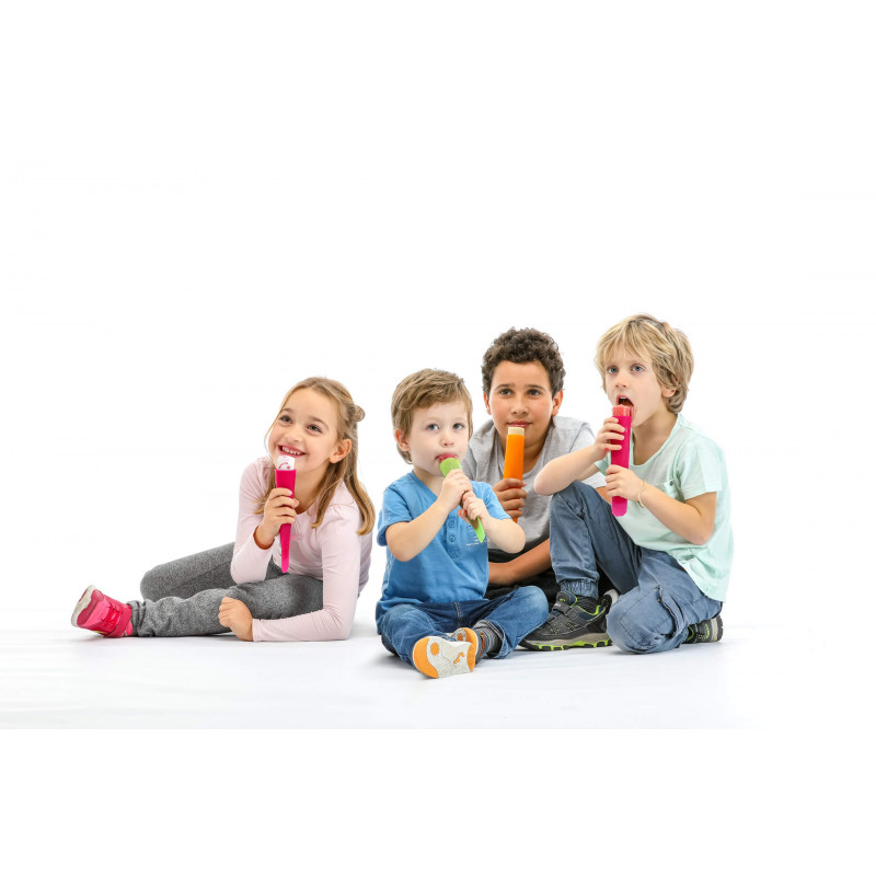 Σετ 3 φορμών για παγωτά Lekue 1010240, 360 ml, -60°C / +220°C, πλατινένιο σιλικόνη, Πολύχρωμο