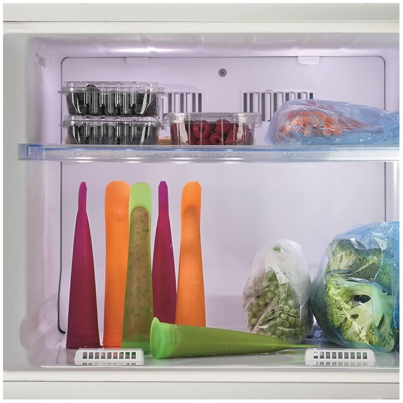 Σετ 3 φορμών για παγωτά Lekue 1010240, 360 ml, -60°C / +220°C, πλατινένιο σιλικόνη, Πολύχρωμο