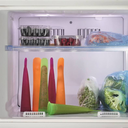 Σετ 3 φορμών για παγωτά Lekue 1010240, 360 ml, -60°C / +220°C, πλατινένιο σιλικόνη, Πολύχρωμο