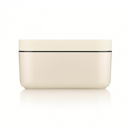 Κουτί για την παρασκευή και αποθήκευση πάγου Lekue 1010242, 132 κύβοι, -20/+80°C, Κοίλη βάση κατά της συμπύκνωσης, Λευκό