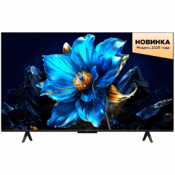 Τηλεόραση TCL 43P7K, 43", 108 cm, 4K UHD 3840x2160, Κλάση F, Google TV, QLED, Wi-Fi, HDR10+, Μαύρο