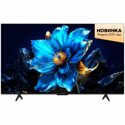 Τηλεόραση TCL 55P7K, 55″ (140 cm), QLED, Smart TV, 4K UHD 3840×2160, Κατηγορία ενεργειακής απόδοσης F, Google TV, Wi-Fi, HDR10+, Μαύρο