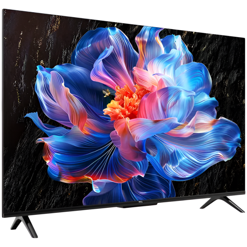 Τηλεόραση TCL 43P6K, 43″ (108 cm), 4K UHD LED, 3840×2160, Google TV, Dolby Audio, HDR10, Wi-Fi, Bluetooth, Μαύρο