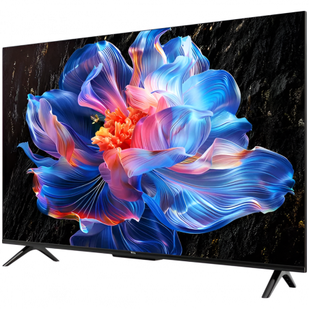 Τηλεόραση TCL 43P6K, 43″ (108 cm), 4K UHD LED, 3840×2160, Google TV, Dolby Audio, HDR10, Wi-Fi, Bluetooth, Μαύρο
