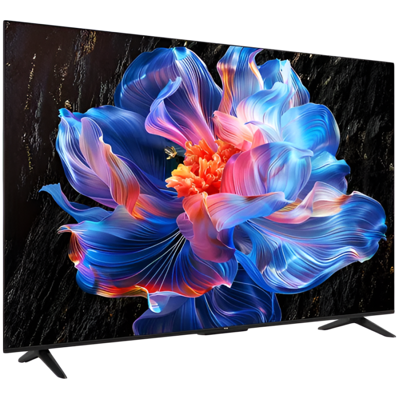 Τηλεόραση TCL 55P6K, 55″ (139 cm), 4K UHD LED, 3840×2160, Google TV, Dolby Audio, HDR10, Wi-Fi, Bluetooth, Μαύρο