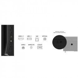 Τηλεόραση TCL 43P6K, 43″ (108 cm), 4K UHD LED, 3840×2160, Google TV, Dolby Audio, HDR10, Wi-Fi, Bluetooth, Μαύρο