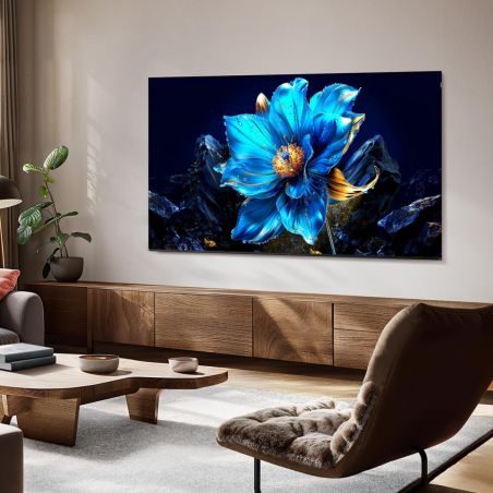 Τηλεόραση TCL 55P7K, 55″ (140 cm), QLED, Smart TV, 4K UHD 3840×2160, Κατηγορία ενεργειακής απόδοσης F, Google TV, Wi-Fi, HDR10+, Μαύρο